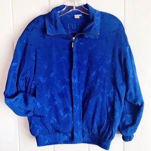SOLD | Fuda International | 1980s silk Windbreaker